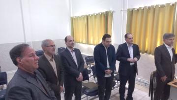 بازدید مسئولان دانشگاه رازی از دبیرستان پسرانه و بررسی روند برگزاری کلاس‌های مجازی